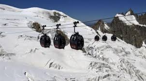 Ratusan Turis Terjebak di Kereta Gantung Pegunungan Alpen